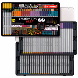 STABILO Creative tips ARTY, 50 pièce(s), Multicolore