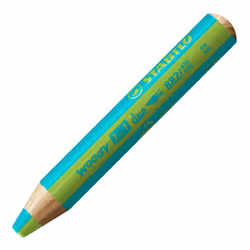 STABILO woody 3 in 1 duo, Vert clair, Turquoise, 1 pièce(s)
