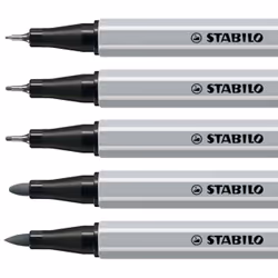 STABILO Creative Tips stylo-feutre Noir, Gris clair 10 pièce(s) - Vue supplémentaire 4