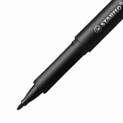 STABILO dr!ver stylo fin Moyen Noir 1 pièce