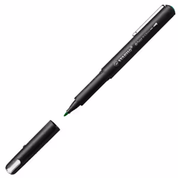 STABILO dr!ver, Vert, Moyen, Noir, Encre à base d'eau, 0,8 mm, Métal