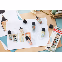STABILO BOSS MINI marqueur 6 pièce(s) Pointe biseautée Multicolore - Vue supplémentaire 5