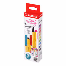 STABILO point 88 stylo-feutre Fin Multicolore 18 pièce(s)