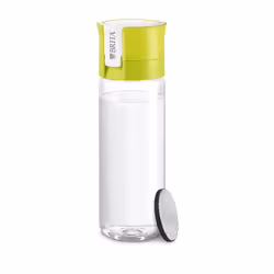 Brita Fill&Go Vital, Bouteille d'eau filtrante, 0,6 L, Vert, Transparent
