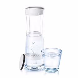 Brita fill&amp;serve Mind, Filtre à eau pour carafe, 1,3 L, Gris, Blanc