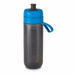 Brita 1020328, Bouteille d'eau filtrante, 0,6 L, Noir, Bleu
