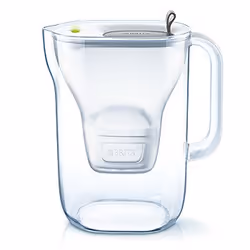 Brita Style, Filtre à eau pour carafe, 2,4 L, Gris, Transparent