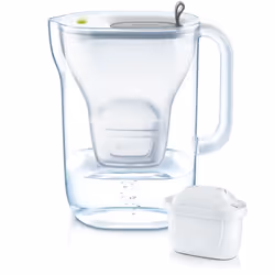Brita Style Filtre à eau pour carafe 2,4 L Gris, Transparent