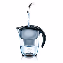Brita Elemaris XL Filtre à eau pour carafe 3,5 L Noir, Transparent