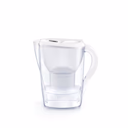 Brita Marella Filtre à eau pour carafe 2,4 L Transparent, Blanc