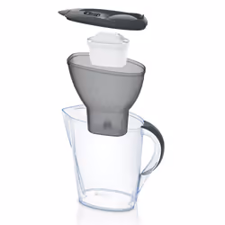 Brita 1024040 filtre à eau Filtre à eau pour carafe 2,4 L Noir, Transparent