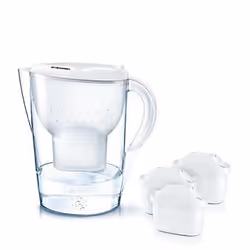 Brita 1024045 filtre à eau Filtre à eau pour carafe 2,4 L Transparent, Blanc - Vue supplémentaire 4