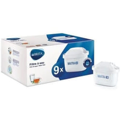 Pack de 9 cartouches MAXTRA+ pour carafes filtrantes BRITA - Réduit le tartre le chlore et le plomb - Blanc