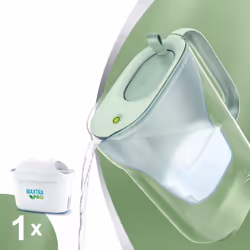 Brita 1051367 filtre à eau Bouteille d'eau filtrante 2,4 L Vert, Transparent