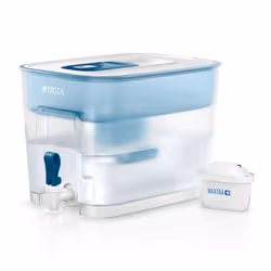 Brita 1027666, Filtre à eau pour carafe, 8,2 L, Bleu, Transparent, Blanc