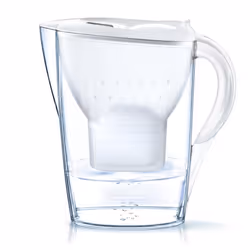 Brita 1028185, Filtre à eau pour carafe, 2,4 L, Transparent, Blanc