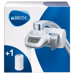 Brita Sistema On Tap, Filtre à eau pour robinet, Argent, Blanc