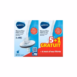 Cartouche filtre à eau Brita Pack de 5+1 filtres MicroDisc