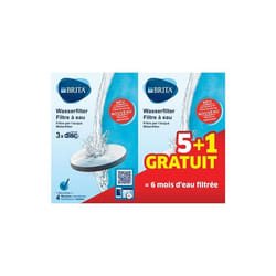 Cartouche filtre à eau Brita Pack de 5+1 filtres MicroDisc