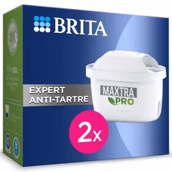 Cartouche filtrante BRITA maxtra pro expert anti tartre pack de 2