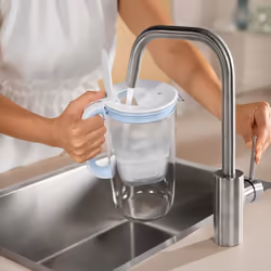 Brita 4006387120801 filtre à eau Filtre pour distributeur d'eau 2,5 L Bleu clair, Transparent - Vue supplémentaire 4