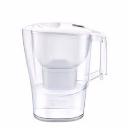 Brita Aluna, Filtre à eau pour carafe, 2,4 L, Transparent, Blanc