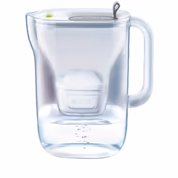 Brita Style, Filtre à eau pour carafe, 2,4 L, Gris