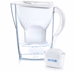 Brita Marella XL, Filtre pompée à eau manuelle, 3,5 L, Blanc