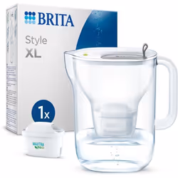 Carafe filtrante BRITA style xl grise