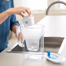 Brita 1052237 filtre à eau Filtre à eau pour carafe 2,4 L Vert, Transparent - Vue supplémentaire 5