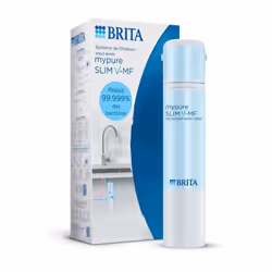 Le systeme de filtration de l'eau BRITA mypure SLIM V-MF vous permet d'obtenir instantanément de l'eau filtrée directement de ...