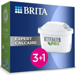 Cartouche BRITA - Maxtra Pro Expert anti-tartre - Pack de 3+1