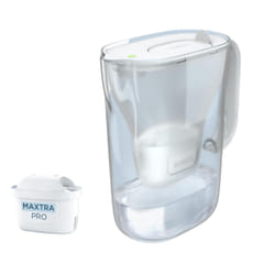 Brita Style Essential Filtre à eau pour carafe 2,4 L Transparent, Blanc