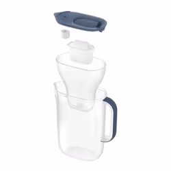 Brita Style Essential Filtre à eau pour carafe 2,4 L Couleur de la pierre, Transparent - Vue supplémentaire 2
