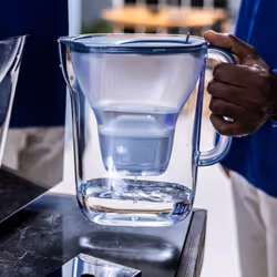 Brita Style Essential Filtre à eau pour carafe 2,4 L Couleur de la pierre, Transparent - Vue supplémentaire 4