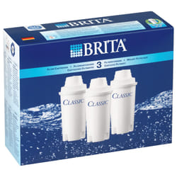 Brita CLASSIC, Pack 3 Blanc