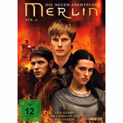 WVG Merlin (Vol. 6) - Die neuen Abenteuer, DVD, Allemand, Anglais, Fantaisie, 16:9, 270 min, 05/01/2012