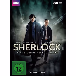 WVG Sherlock - Staffel 2, Émission de télévision/programme, DVD, Allemand, Anglais, Allemand, Anglais, 16:9, 270 min