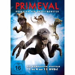 WVG Primeval - Rückkehr der Urzeitmonster: - Boxset Staffel 1-4, Émission de télévision/programme, DVD, Allemand, Anglais, An ...