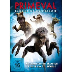 WVG Primeval - Rückkehr der Urzeitmonster: - Boxset Staffel 1-4 DVD Allemand, Anglais