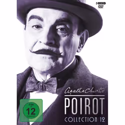 WVG Poirot - Collection 12, Émission de télévision/programme, DVD, Allemand, Anglais, Allemand, 16:9, 450 min