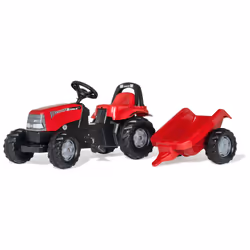 rolly toys rollyKid Case 1170 CVX, 2,5 an(s), 4 roue(s), Noir, Rouge