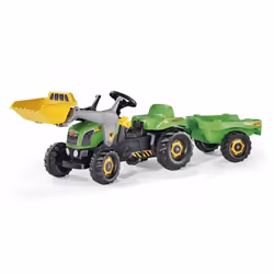 rolly toys Rolly Kid Pelle + Remorque, 2 an(s), Plastique, Métal, Vert