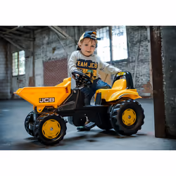rolly toys rollyKid Dumper JCB Tracteur à conducteur porté