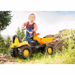 rolly toys rollyKid Dumper JCB Tracteur à conducteur porté