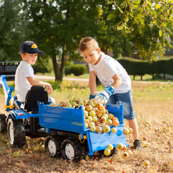 rolly toys rollyMega Trailer Remorque de tracteur jouet