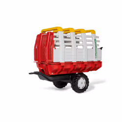 rolly toys 122479, Remorque de tracteur jouet, 3 an(s), Métal, Plastique, Noir, Rouge, Blanc, Jaune