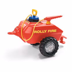rolly toys Remorque Pompier Fire, Remorque jouet, 3 an(s), Plastique, Métal, Rouge