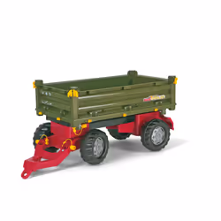 rolly toys rollyMulti Trailer, Remorque jouet, 3 an(s), Vert, Rouge