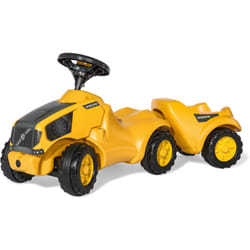 RollyToys Véhicules porteurs Volvo avec remorques, véhicule porteur pour bébés, véhicules pour enfants